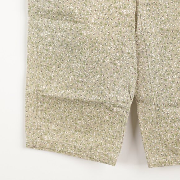 Liz Claiborne Lizwear Petite Floral Capri Pants size 2P - Picture 9 of 12